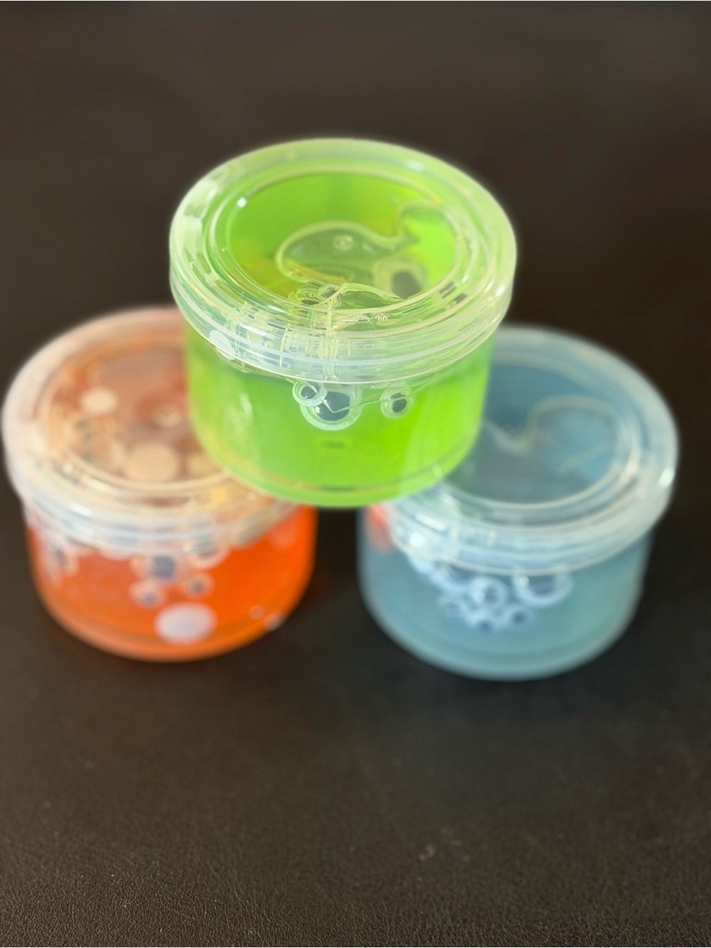NEW Spritz 3 Count Googly Eye Slime Multicolored